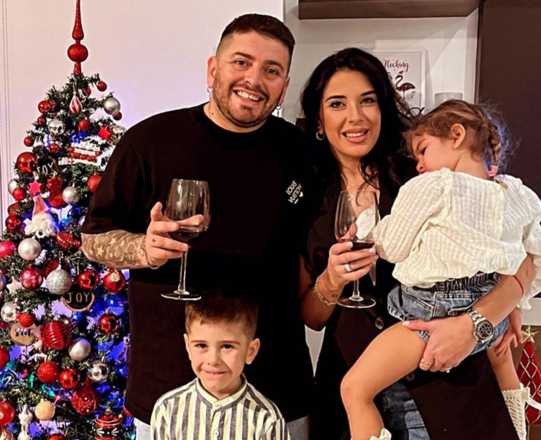 Maradona unidos: Diego Jr y Jana pasaron Navidad en familia